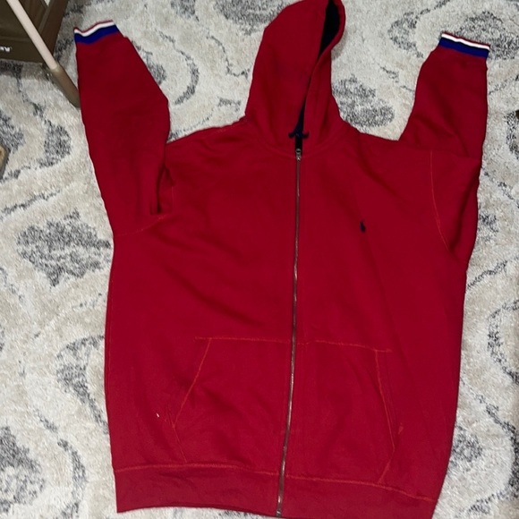 NWOT Polo Ralph LaurenSherpa lined Hoodie Sweater